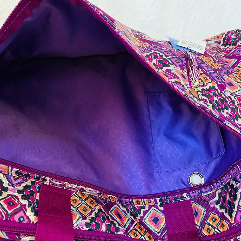 NWT Vera Bradley Lighten Up Weekender Bag - Picture 9 of 9